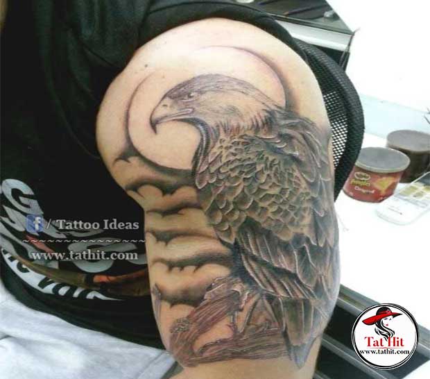 perched-eagle-tattoo-designs