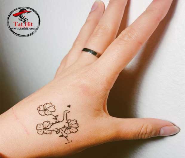 cute dinosaur tattoos