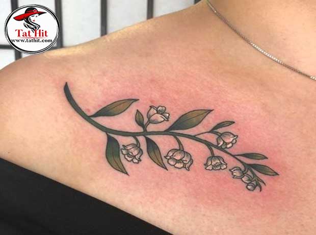 Lily Of The Valley Flower Tattoo For Women On Beauty Bone