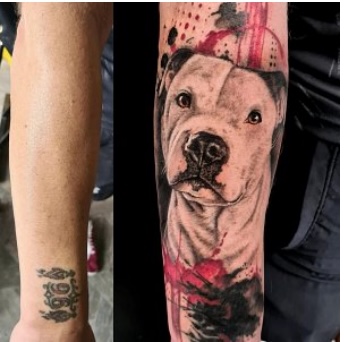 Liverpool Black and Grey Realism Tattoos