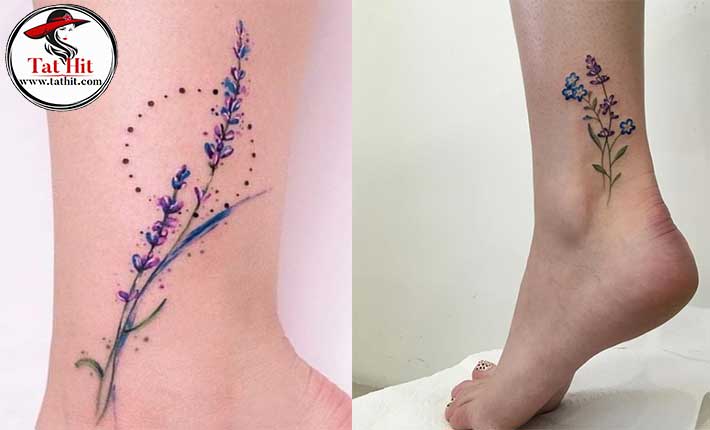 Lavender Tattoo Designs Meanings and Ideas - Tat Hit