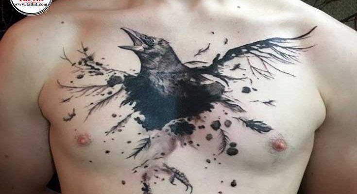 Crow tattoo meaning designs